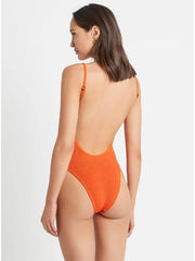 Bond-eye Eco Low Palace One Piece in Vermillion, view 2, click to see full size