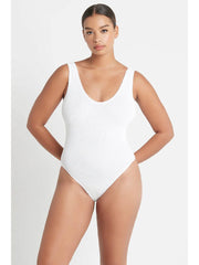 Bond-eye Mara One Piece in Optic White, view 1, click to see full size
