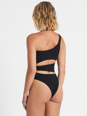 Bond-eye Rico One Piece in Black, view 2, click to see full size
