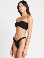 Bond-eye Eco Blake Bandeau in Black, view 3, click to see full size