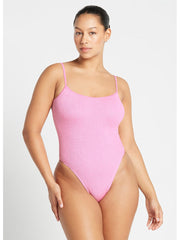 Bond-eye Shimmer Low Palace One Piece In Wild Rose, view 1, click to see full size