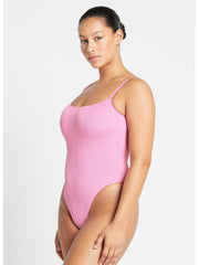 Bond-eye Shimmer Low Palace One Piece In Wild Rose, view 3, click to see full size