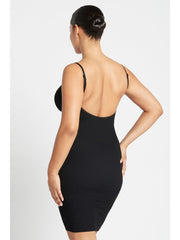 Bond-eye Paloma Dress In Black, view 2, click to see full size