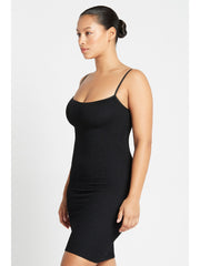 Bond-eye Paloma Dress In Black, view 3, click to see full size
