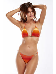 ViX Amalfi Bottom Full in Carole Orange, view 3, click to see full size