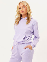 Frankies Bikinis Aiden Sweatshirt In Lilac, view 1, click to see full size