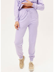 Frankies Bikinis Frank Sweatpants In Lilac, view 1, click to see full size