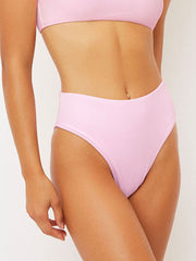 Frankies Bikinis Jenna Bottom in Love Pink, view 1, click to see full size