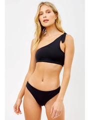 Frankies Bikinis Taylor Top Black, view 1, click to see full size