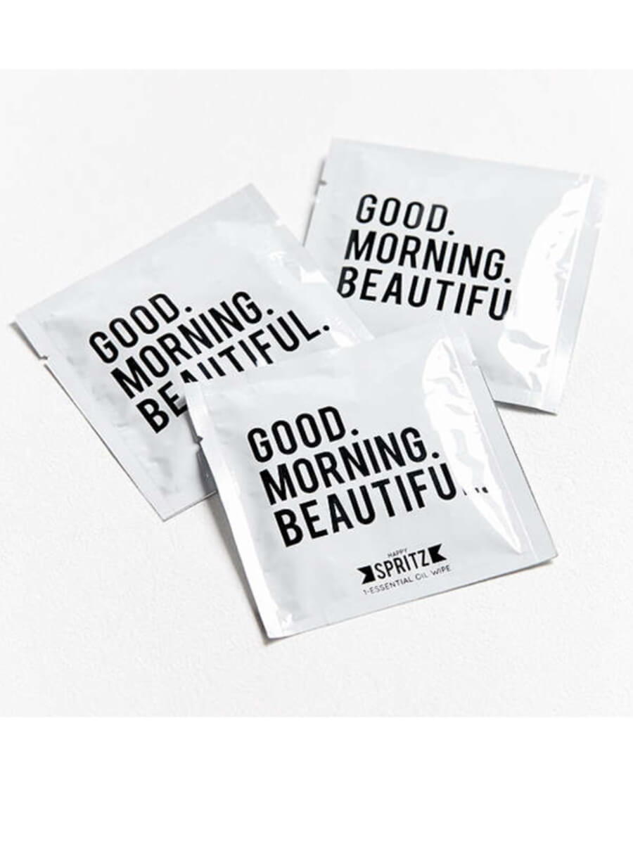 Happy Spritz Good Morning Beautiful Towelette 7 Day
