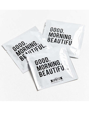 Happy Spritz Good Morning Beautiful Towelette 7 Day