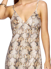 Jets Awakening Slip Dress Nude, view 3, click to see full size