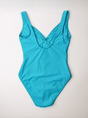Karla Colletto One Piece Underwire Knot Twist In Seafoam, view 2, click to see full size
