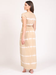 Koy Resort Buzios Maxi Skirt In Sand, view 2, click to see full size