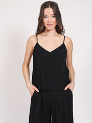 Koy Resort Miami Camisole In Black, view 1, click to see full size