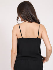 Koy Resort Miami Camisole In Black, view 2, click to see full size