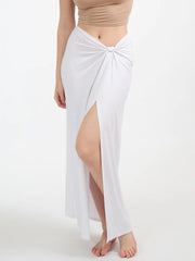 Koy Resort Laguna Maxi Skirt In White, view 1, click to see full size