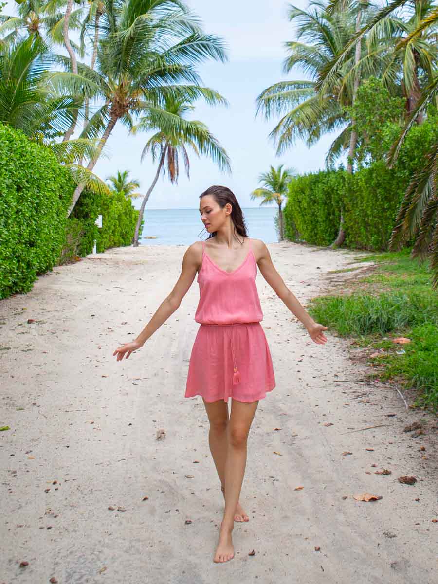 Koy Resort Miami Mini Dress in Peony