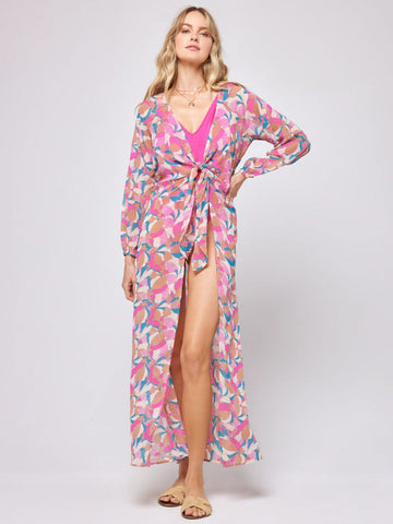 L*Space Anna Cover Up In Sundazed Floral