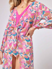 L*Space Anna Cover Up In Sundazed Floral, view 5, click to see full size