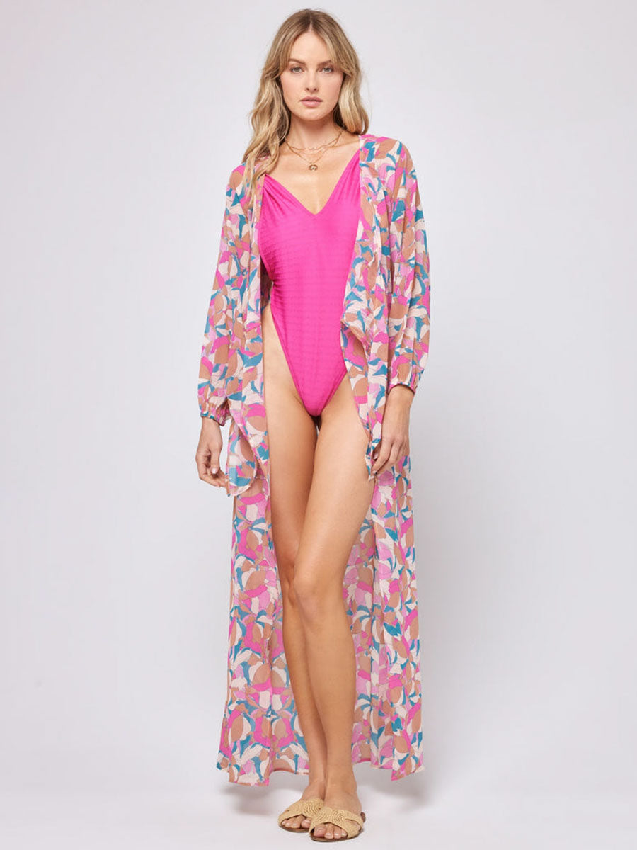 L*Space Anna Cover Up In Sundazed Floral