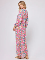L*Space Anna Cover Up In Sundazed Floral, view 2, click to see full size