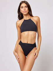 L*Space Arlo Classic Bottom In Black, view 3, click to see full size