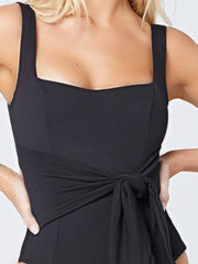 L*Space Balboa One Piece Classic In Black, view 4, click to see full size