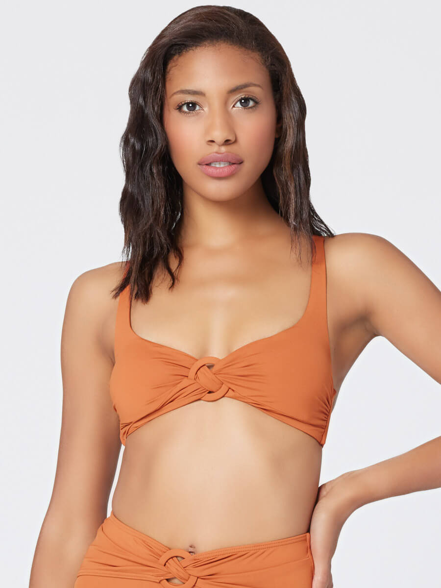 L*Space Bella Top in Amber – Sandpipers