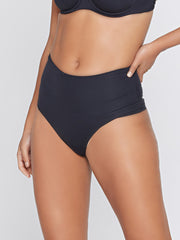 L*Space Portia High Waist Bottom Black, view 1, click to see full size