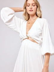 L*Space Colette Dress In Cream, view 3, click to see full size