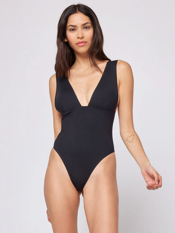 L*Space Fused Katniss One Piece In Black