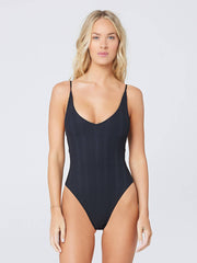 L*Space Gianna One Piece Classic In Black, view 1, click to see full size