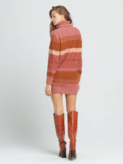 L*Space Jetsetter Sweater Dress in Serape Stripe, view 2, click to see full size