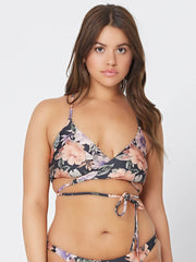 L*Space Kristen Top in Forget Me Not Floral, view 1, click to see full size