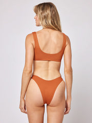 L*Space Lizzie Top In Amber, view 2, click to see full size