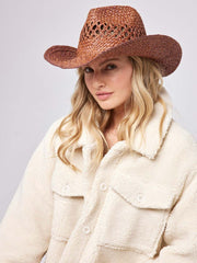 L*Space Remy Hat In Tobacco, view 1, click to see full size