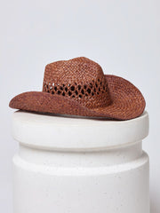L*Space Remy Hat In Tobacco, view 3, click to see full size