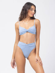 L*Space Shimmer Nancy Lee Bottom in Sky Blue, view 3, click to see full size