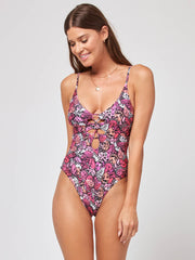 L*Space Topanga One Piece In Wings N'Things, view 1, click to see full size