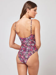 L*Space Topanga One Piece In Wings N'Things, view 2, click to see full size