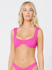 L*Space Tori Top in Bougainvillea, view 1, click to see full size
