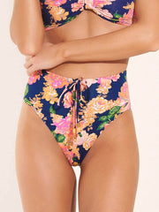 Maaji Applause High Leg Bottom in Peony, view 1, click to see full size