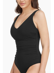 Sea Level Messina D/DD Cup One Piece in Black, view 3, click to see full size