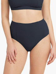 Sea Level Messina High Waist Bottom In Storm Blue, view 1, click to see full size