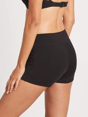 Sea Level Essentials Sup Shorts in Black, view 2, click to see full size