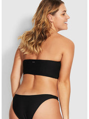 Seafolly Essentials Tube Top Black, view 2, click to see full size