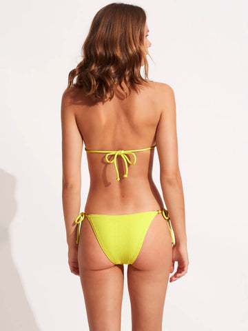 Seafolly Sea Dive Slide Triangle in Wild Lime