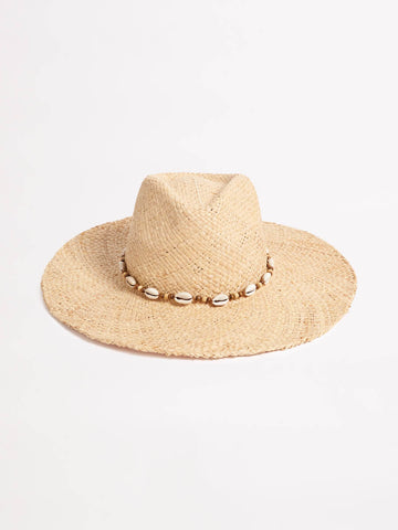 Seafolly Raffia Cowgirl Hat in Natural