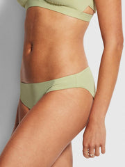 Seafolly Active Hipster in Pear, view 3, click to see full size